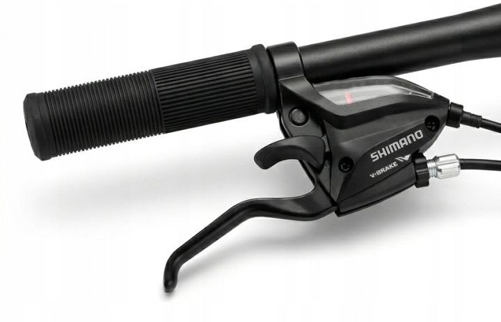 ROWER GÓRSKI MOUNTAIN MTB 24 CALI ALUMINIOWY CZARNO CZERWONY