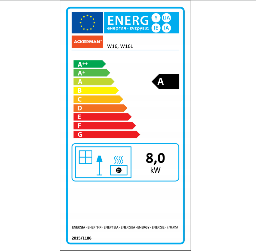 PIEC KOMINEK STALOWY KOZA NYKS Z SZYBĄ Z DEKOREM CERTYFIKAT EKO 8 kW