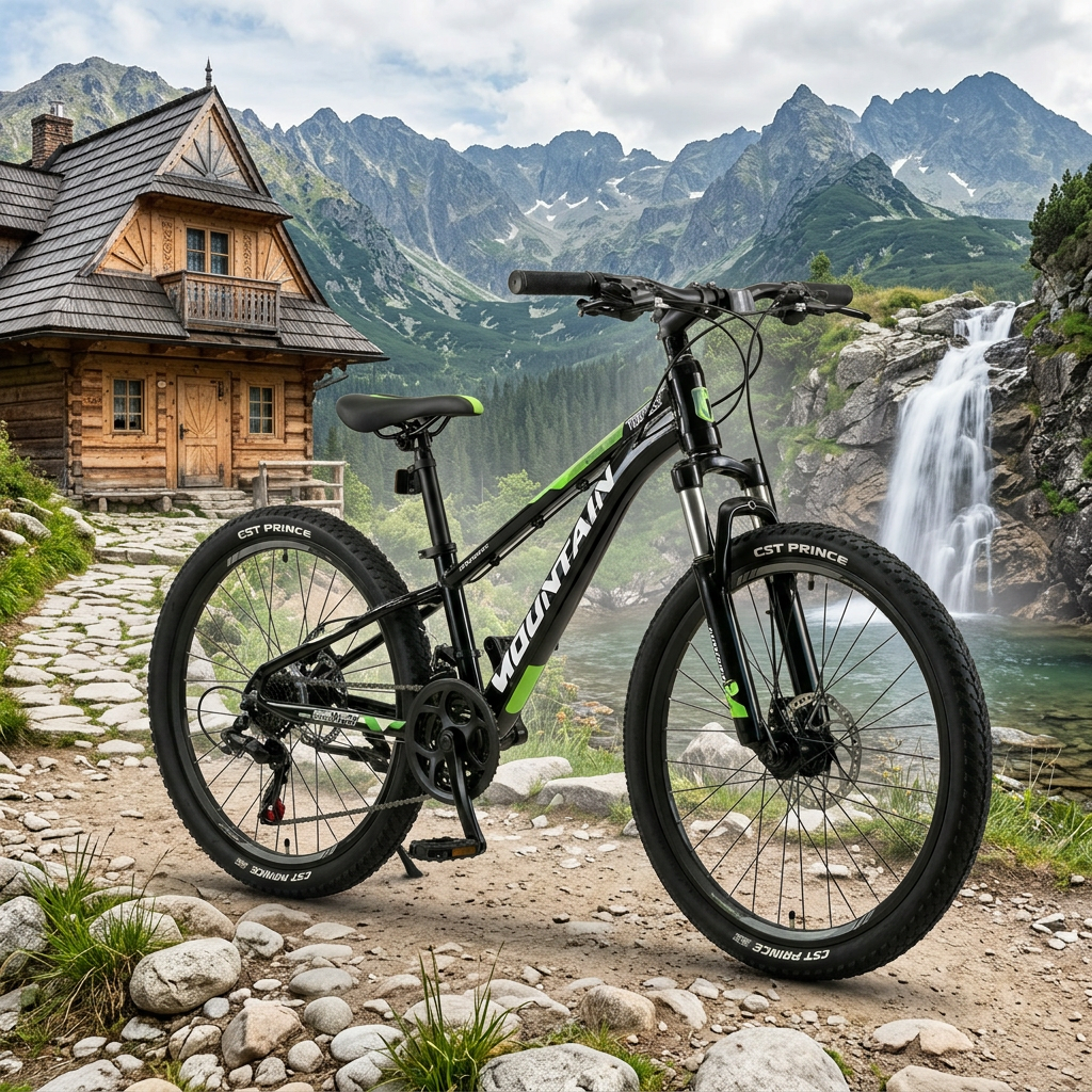 ROWER GÓRSKI MTB 26 ST 2xT AMORTYZACJA NA KOMUNIĘ 130-155cm