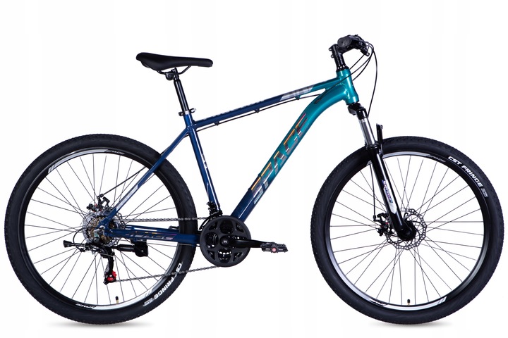 ROWER GÓRSKI MTB 27,5 Galaxy Alu 19 Rama 171-180cm cm zielono-niebieski nr 059
