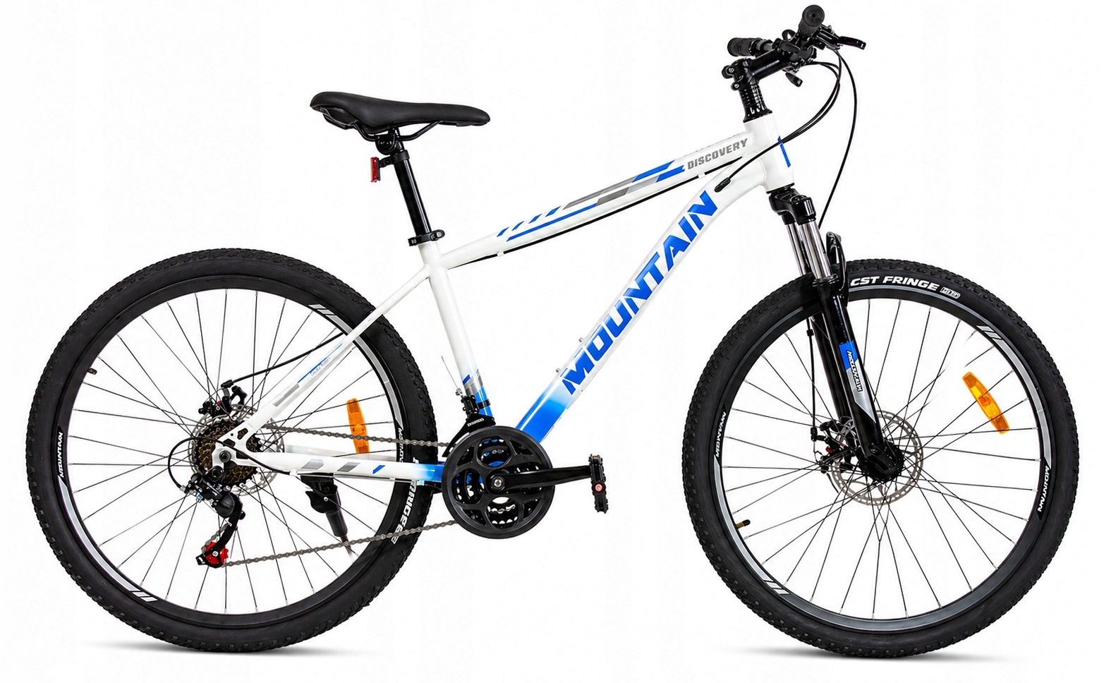 ROWER GÓRSKI MOUNTAIN RIDER 27,5 BIAŁO-CZARNY 17