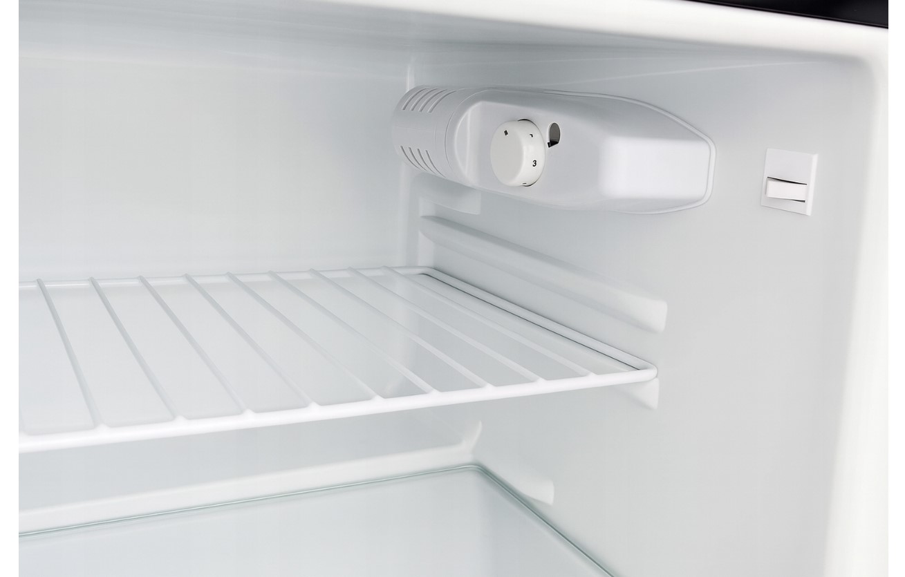 NOWA! MAŁA LODÓWKA Z ZAMRAŻARKĄ BIUROWA HOTELOWA PODBLATOWA 85CM 89L CZARNY
