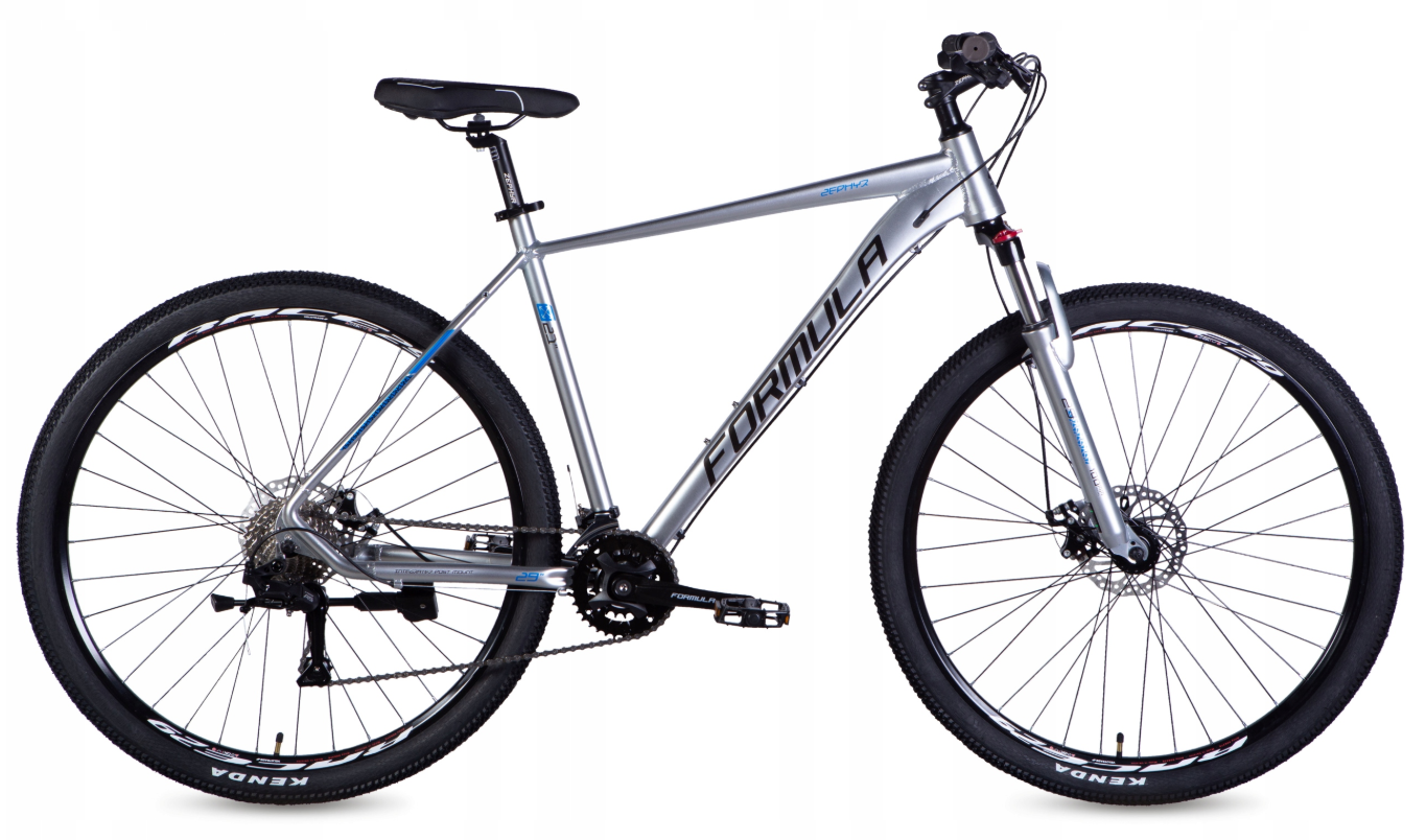 ROWER GÓRSKI MTB 29 SREBRNY MĘSKI 21 CALI ALUMINIUM 180-195cm