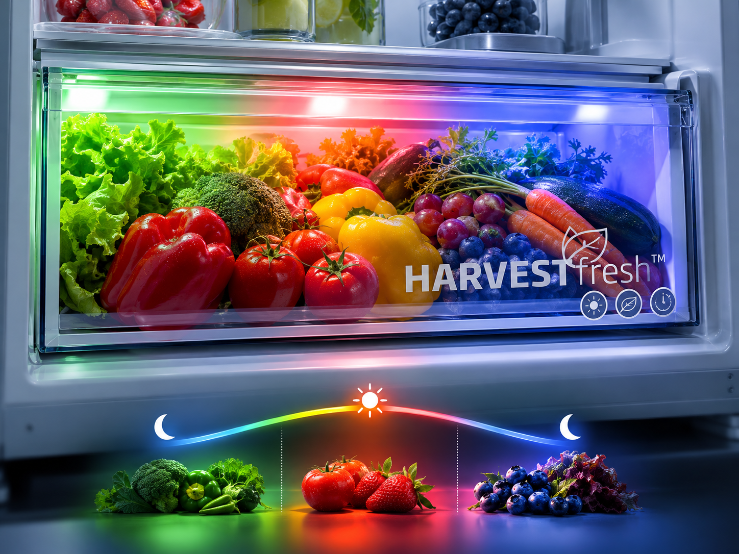 Lodówka Beko B5RCNA345HG1 180cm HarvestFresh No Frost AeroFlow
