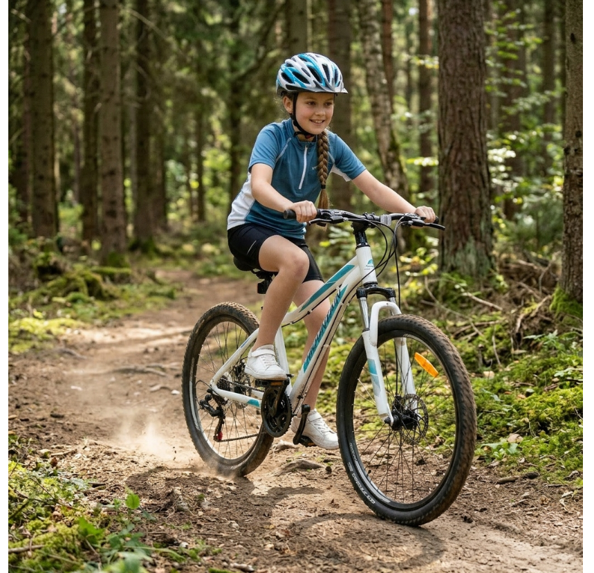 ROWER GÓRSKI MTB 26 AMORTYZACJA KOMUNIĘ DZIEWCZYNKI CHŁOPCA 130-160cm