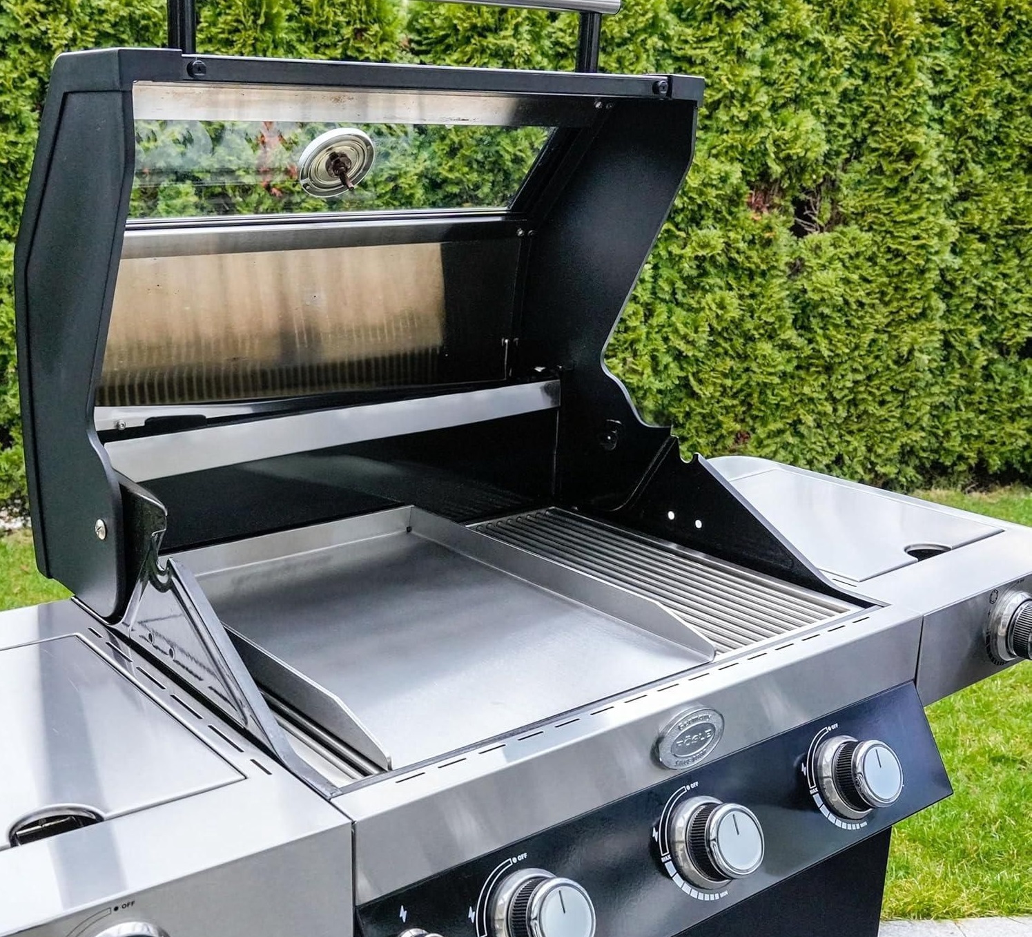 BLACHA PŁYTA TACKA NIERDZEWNA GRILLOWA 40x30 cm OCIEKOWA NA GRILLA INOX GR. 2MM