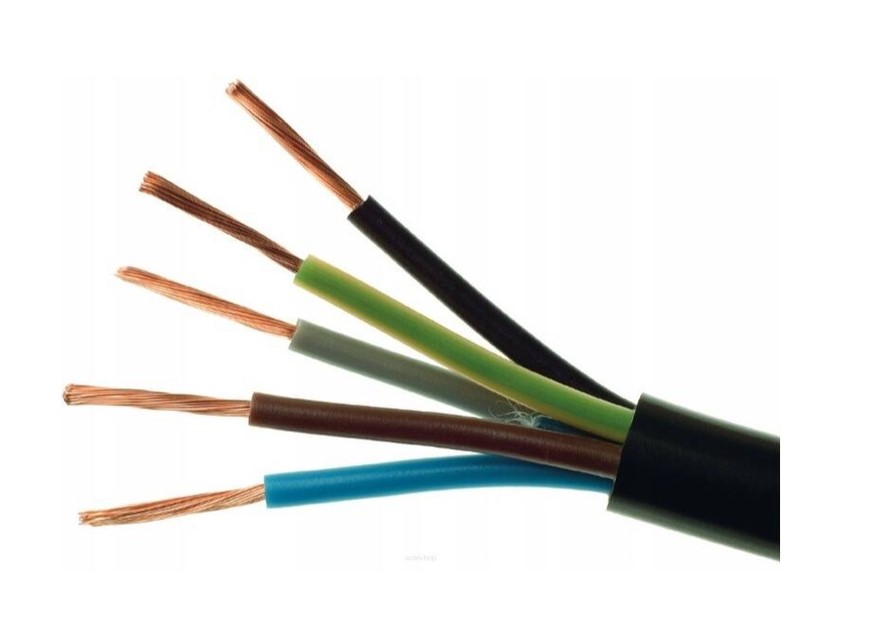 PRZEDŁUŻACZ WARSZTATOWY KABEL GUMOWY WARSZTATOWY LINKA OWY 5x2,5 1MB