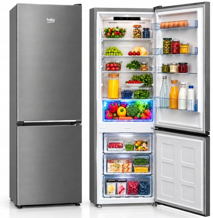 Lodówka Beko B5RCNA345HG1 180cm HarvestFresh No Frost AeroFlow