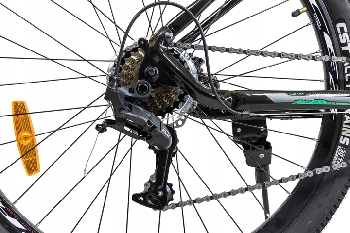 ROWER GÓRSKI MTB 27,5 CALI 21 BIEGÓW AMORTYZACJA HAMULCE TARCZOWE 155-180cm