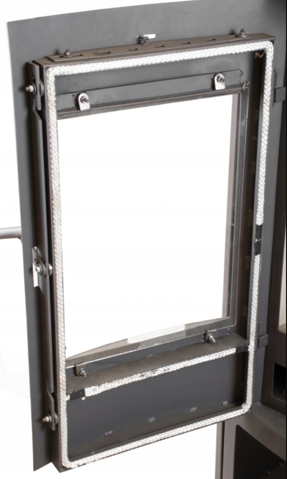 PIEC STALOWY KOZA KOMINEK JASKIER 6,7 KW WOLNOSTOJĄCY CERTYFIKAT POPIELNIK