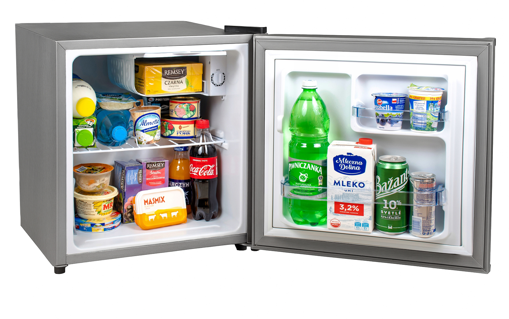 Lodówka Sigma BC-45 inox 50cm 43L