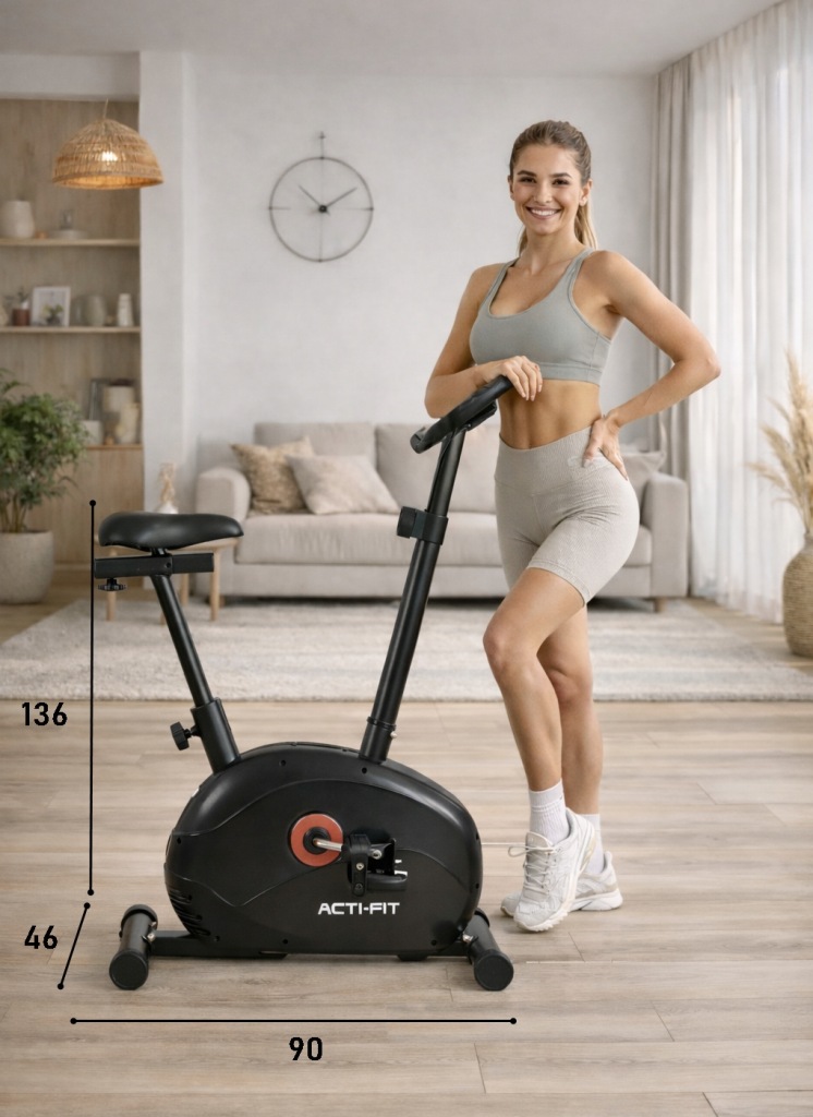 Rower Treningowy Rowerek Stacjonarny Do Ćwiczeń Magnetyczny ACTI-FIT