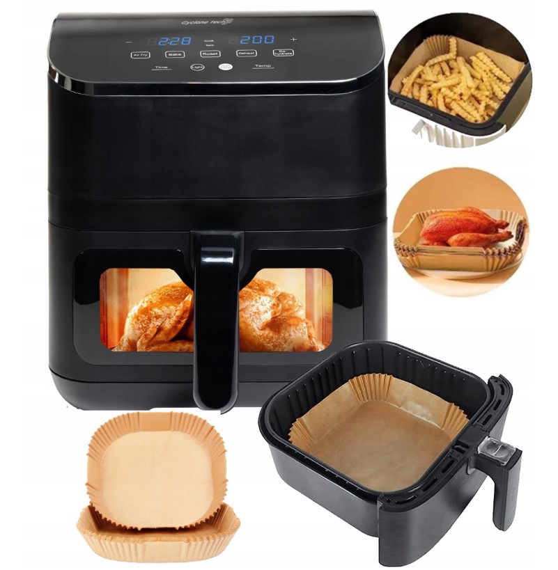 AIR FRYER FRYTKOWNICA POJEMNA 6L BEZTŁUSZCZOWA DIETETYCZNA VIVAX