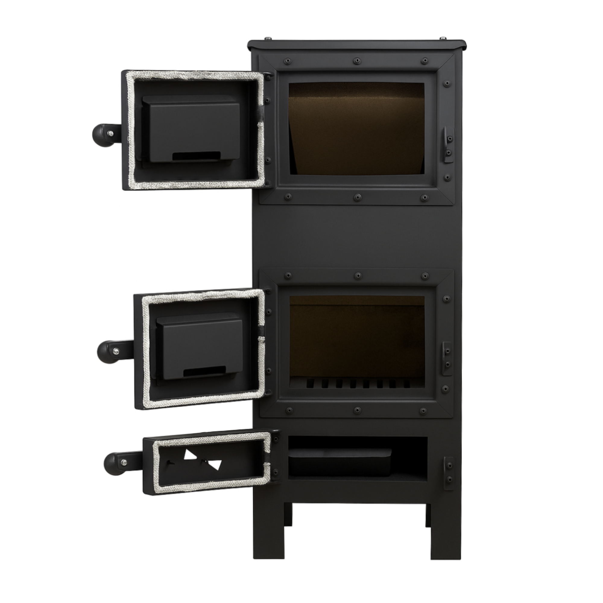 PIEC SZAMOTOWY HERA KOZA KOMINEK STALOWY POLSKI 8 CEGIEŁ EKOPROJEKT 2022