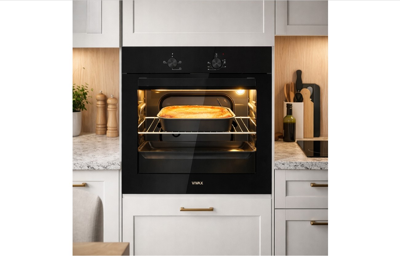 PIEKARNIK DO ZABUDOWY VIVAX BO-624 MSG KOMPAKTOWY ELEKTRYCZNY 62L 60cm 2+3