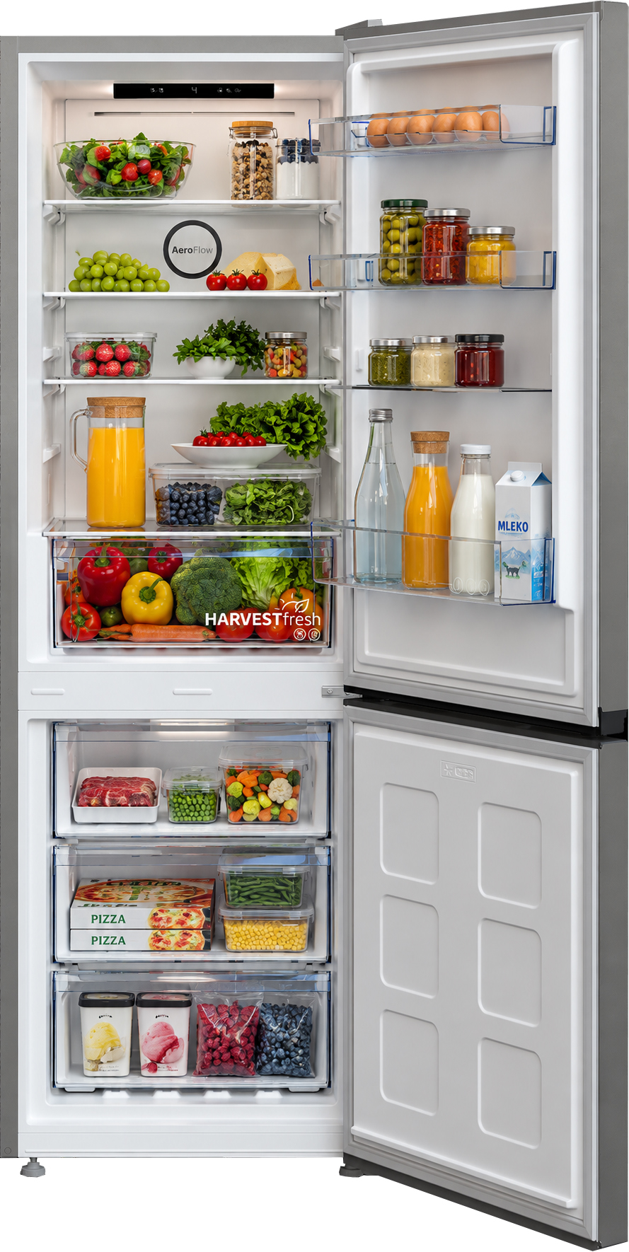 Lodówka Beko B5RCNA345HG1 180cm HarvestFresh No Frost AeroFlow