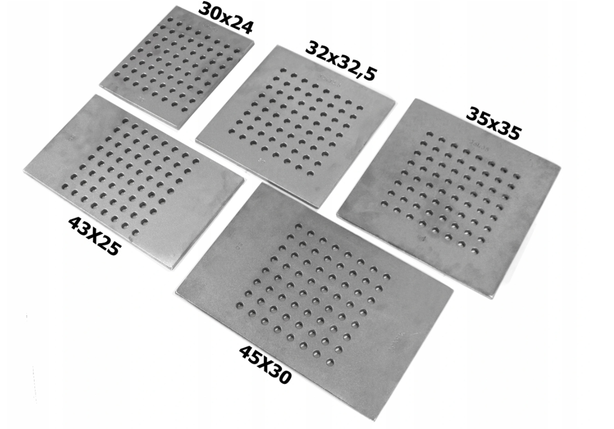 RUSZT ŻELIWNY TABLICZKOWY DO KOMINKA PIECA 19x23