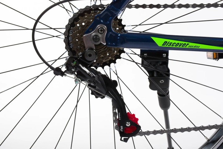ROWER GÓRSKI MTB 29 Discover SUS DISC Alu 18 Rama 167-179 NIEBIESKO - CZARNY