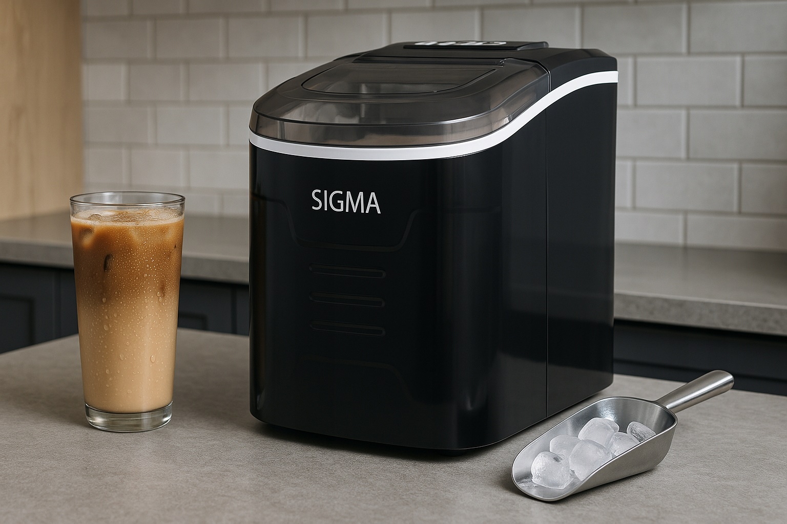 Kostkarka do lodu Sigma GSN-Z1 do 12kg S/L  + gratis