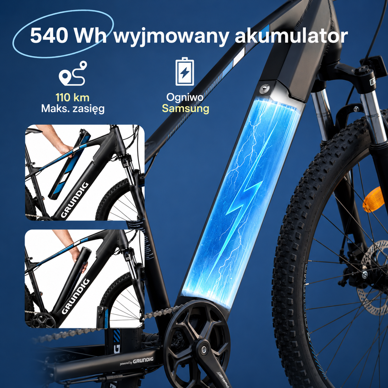 ROWER ELEKTRYCZNY GÓRSKI 27,5