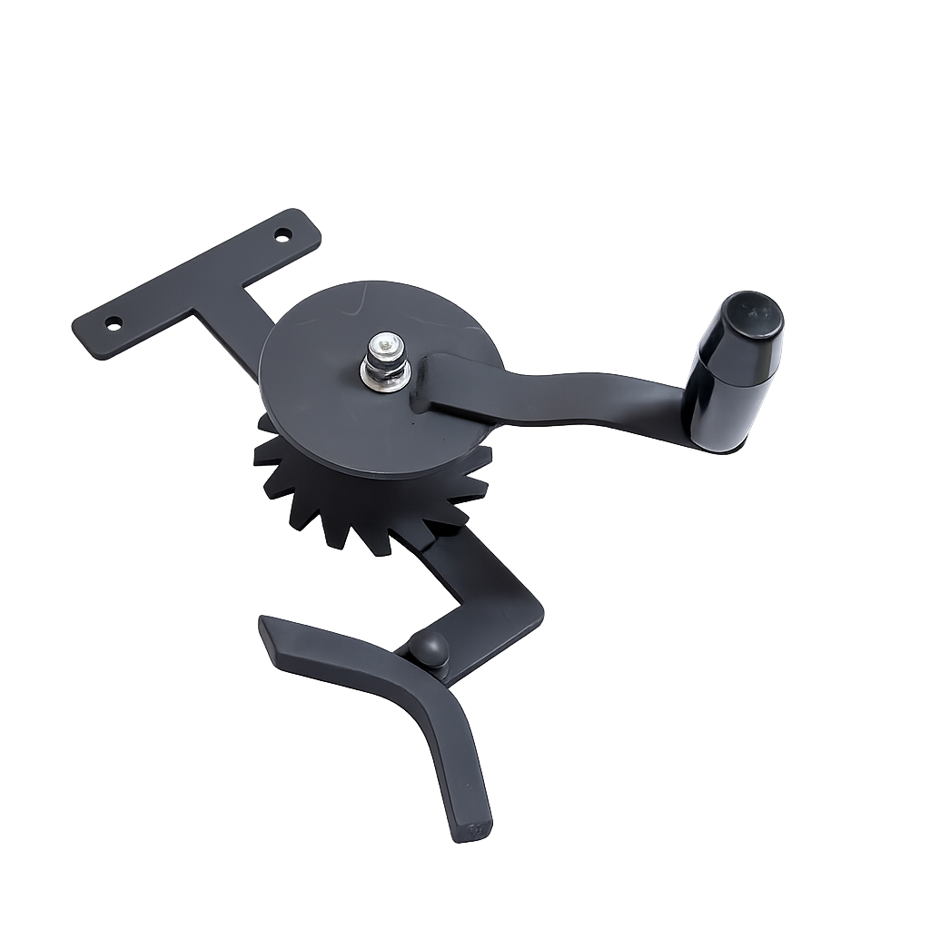 Korbka kołowrotek stalowa do grilla i trójnogu rusztu