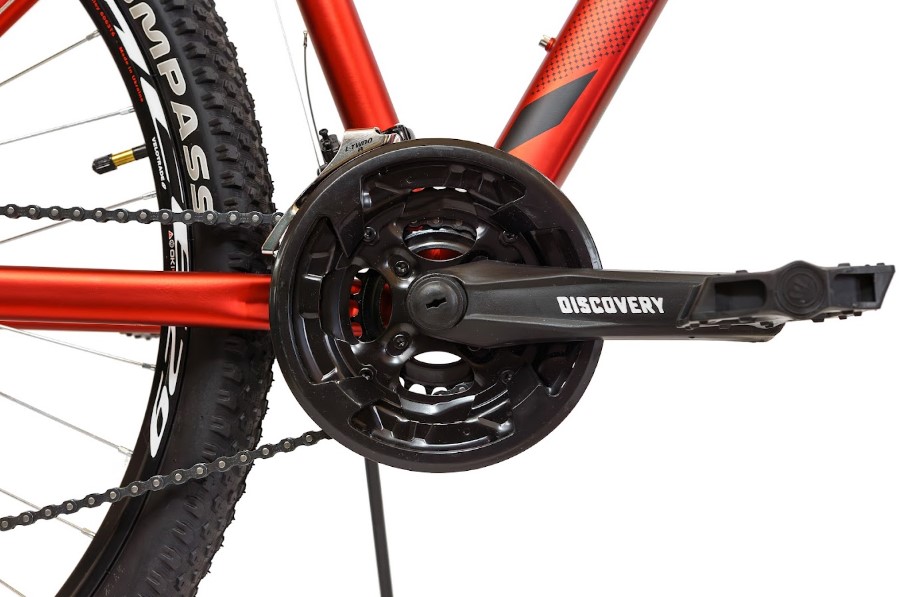 ROWER MTB GÓRSKI HURTEX DISCOVERY CZERWONY 29