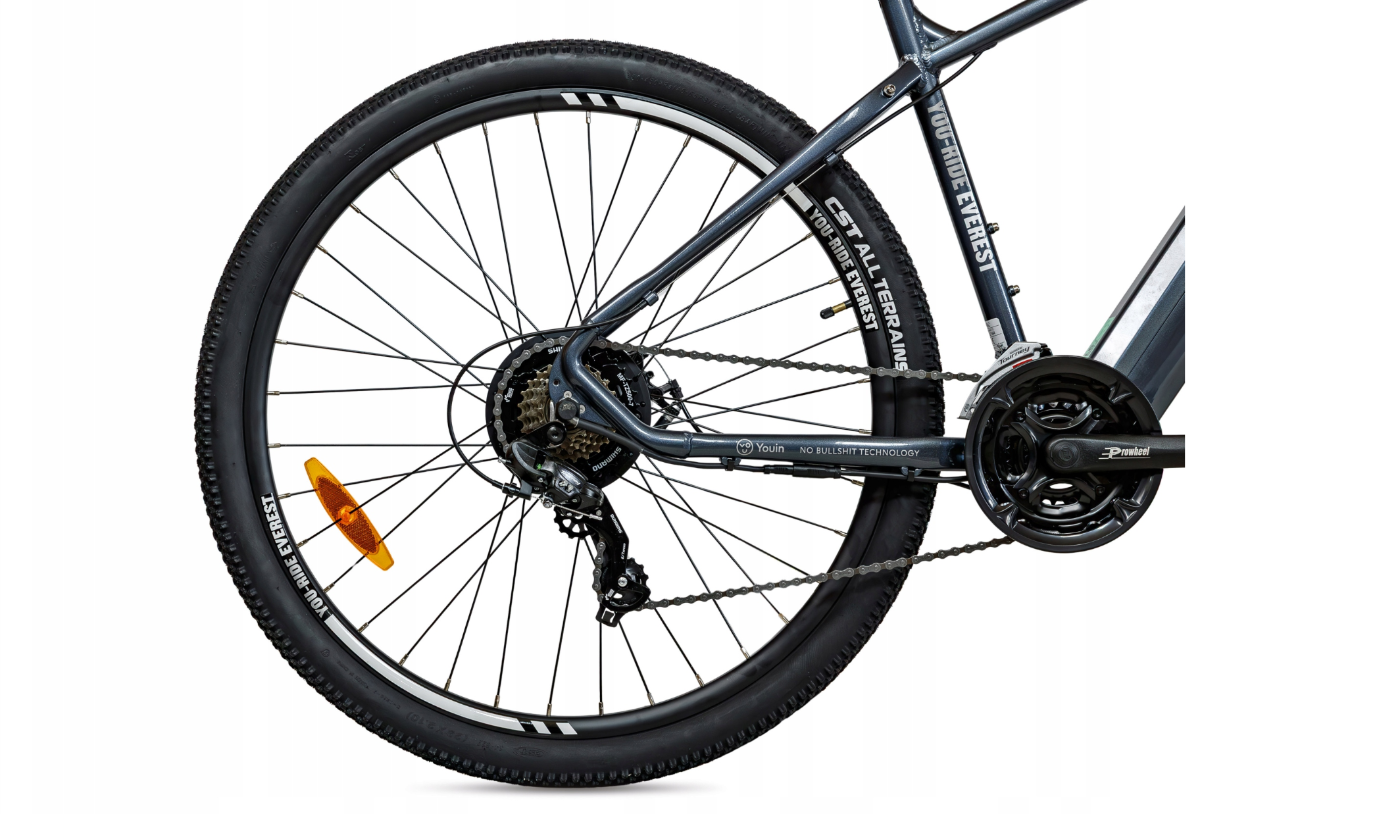 Rower Elektryczny Górski Męski 29 Bateria LG Shimano Alu175-190cm 65km