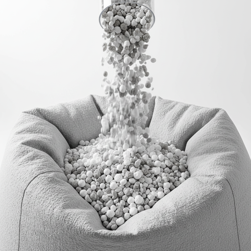 REGRANULAT STYROPIANOWY 200L GRANULAT STYROPIANU DO PUF SAKO STYROBETON