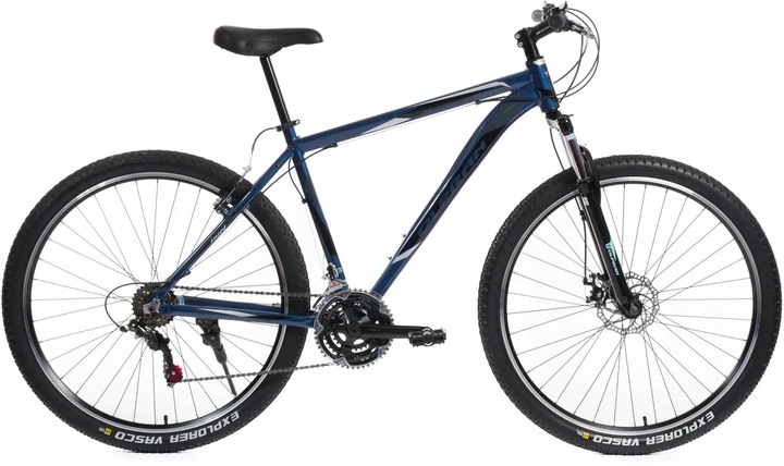 ROWER GÓRSKI MTB 29 Discover SUS DISC Alu 18 Rama 167-179 NIEBIESKO - CZARNY