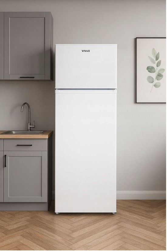 Lodówka Vivax DD-235E W 159cm 235L biała 41dB
