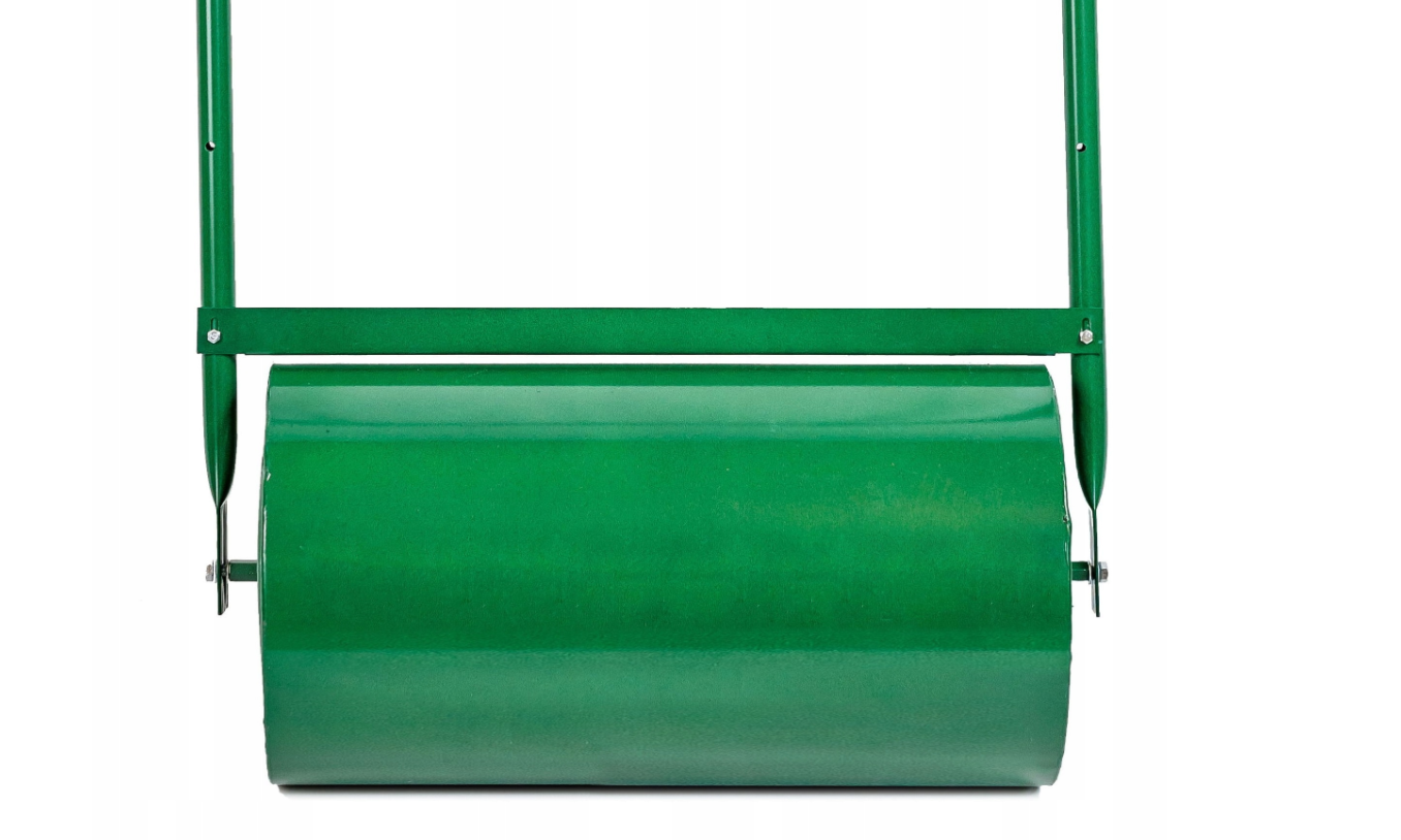 WALEC DO TRAWY TRAWNIKA ZIEMI OGRODOWY STALOWY METALOWY 80CM POJEMNOŚĆ 53L