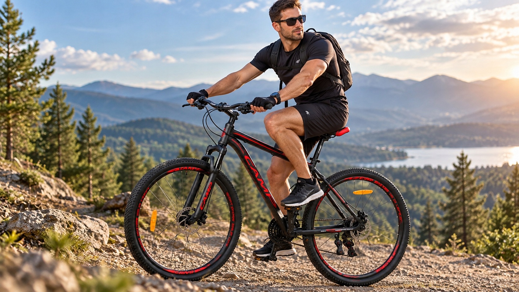 ROWER GÓRSKI MĘSKI KOŁA 29 CAMP XC HYDRAULIC ALUMINIUM MTB 175-195cm