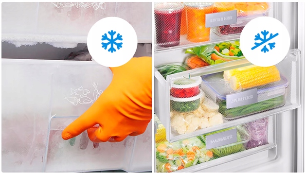 Lodówka Lodówko zamrażarka chłodziarka 180cm 262L Low Frost INOX 39dB