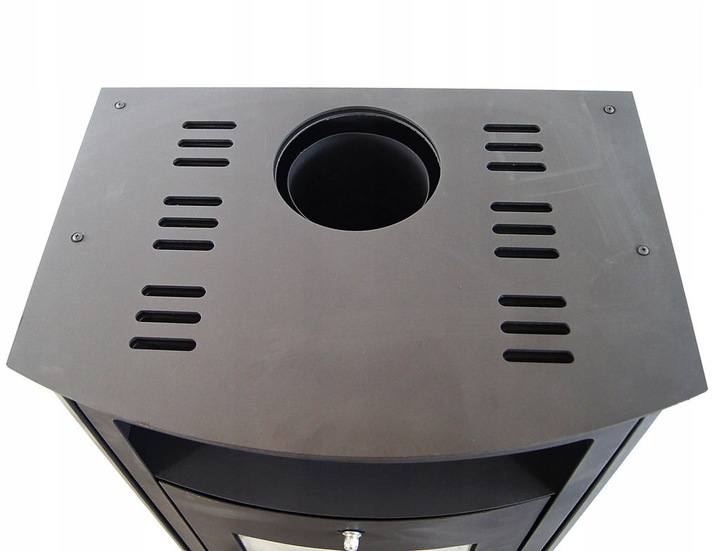 PIEC STALOWY KOZA KOMINEK JASKIER 6,7 KW WOLNOSTOJĄCY CERTYFIKAT POPIELNIK