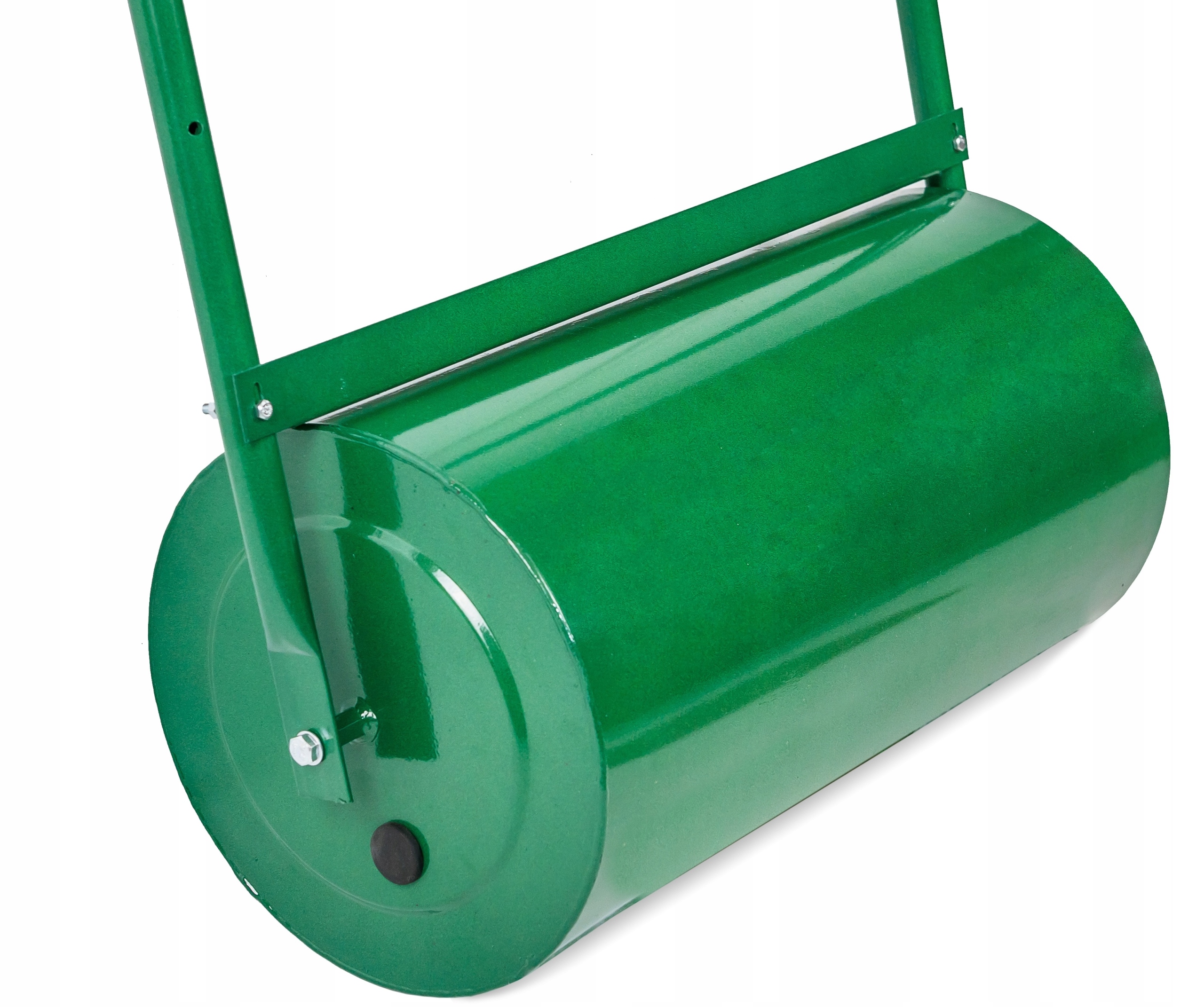 WALEC DO TRAWY TRAWNIKA ZIEMI OGRODOWY STALOWY METALOWY 80CM POJEMNOŚĆ 53L