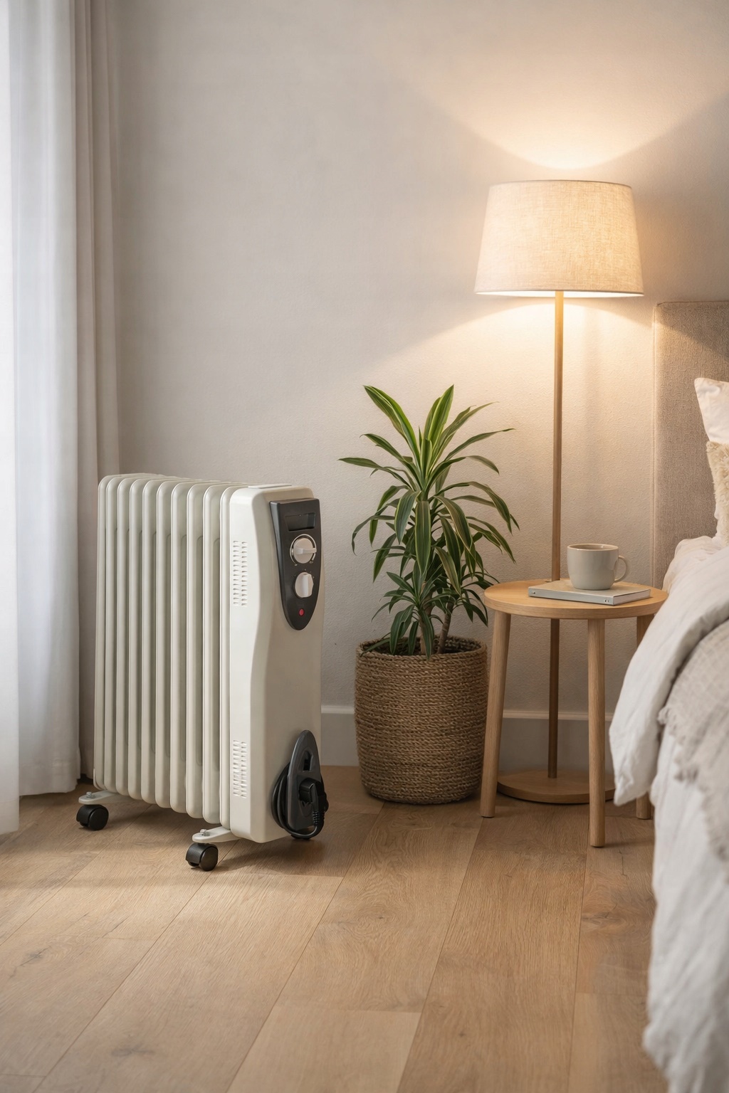 GRZEJNIK ELEKTRYCZNY OLEJOWY 2000W TERMOSTAT 9 ŻEBER OLEJAK DUŻA MOC