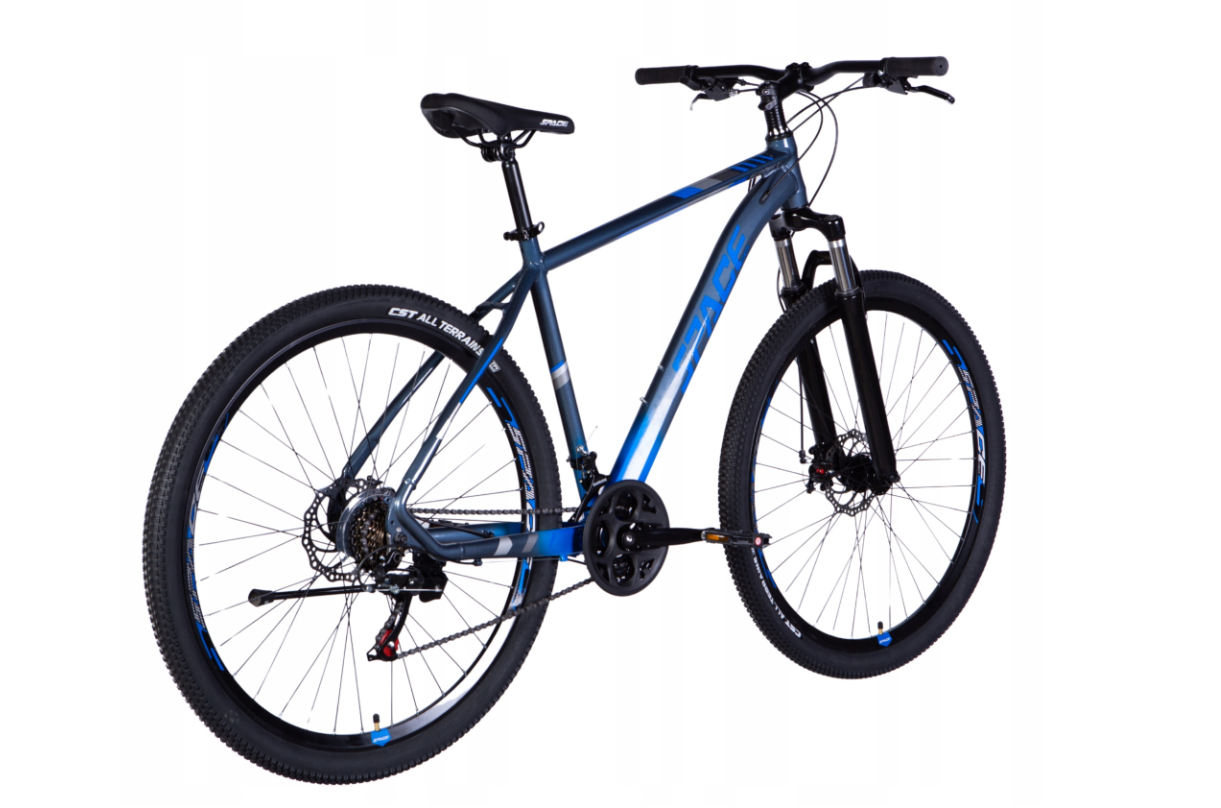 ROWER GÓRSKI MĘSKI MTB 29 GRANATOWY  ALUMINIOWY LEKKI 2xHAMULCE TARCZOWE 165-185cm