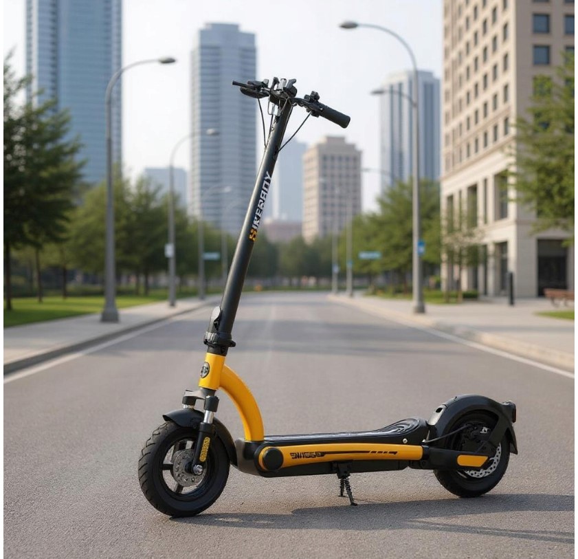 Hulajnoga Elektryczna 500W AMORTYZATORY PRZÓD + APLIKACJA 40KM/130KG