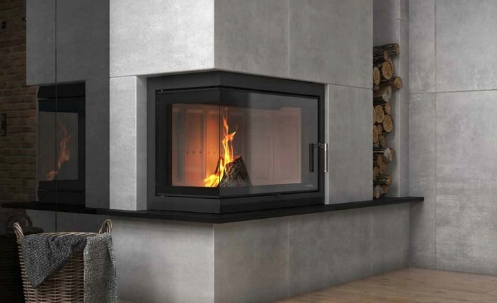 SZYBA ŻAROODPORNA KOMINKOWA DO KOMINKA KRATKI 310x310 mm 31x31cm