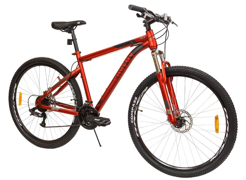 ROWER MTB GÓRSKI HURTEX DISCOVERY CZERWONY 29