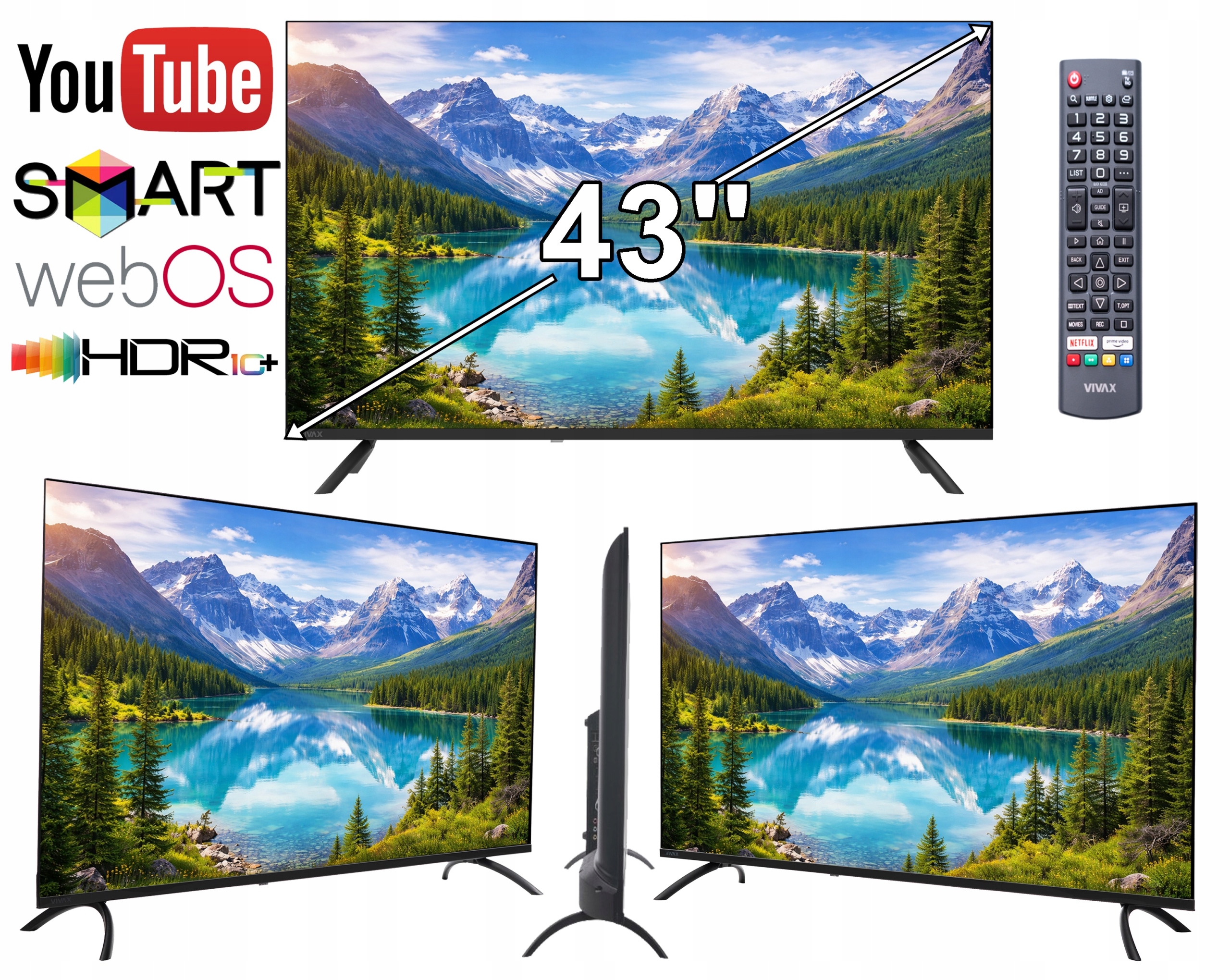 Telewizor SMART TV LED 43