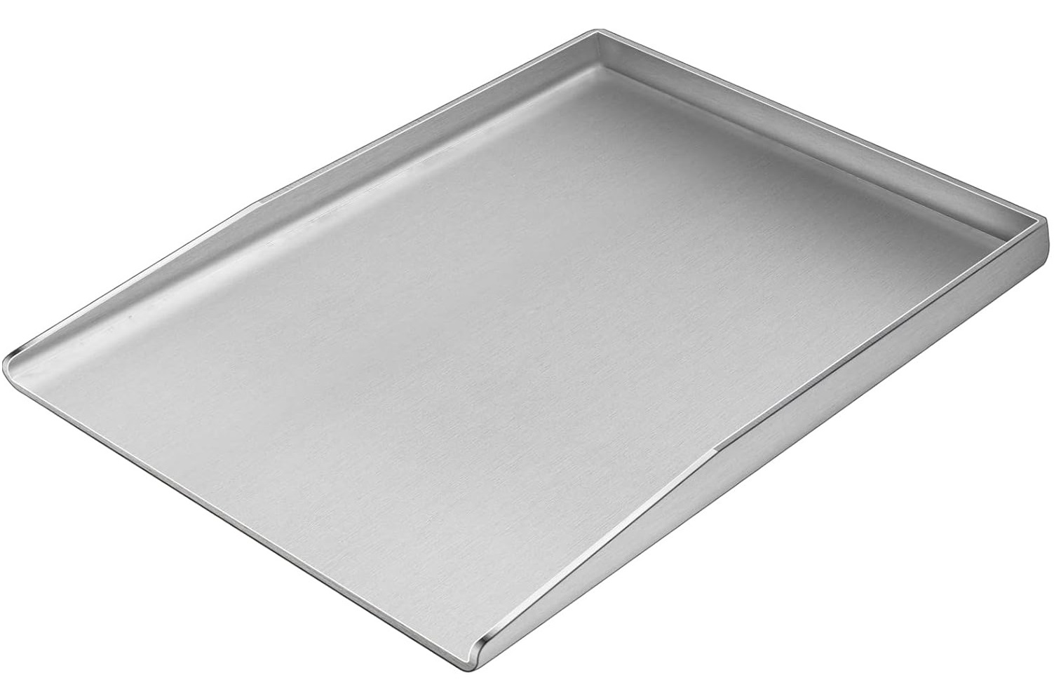 BLACHA PŁYTA TACKA NIERDZEWNA GRILLOWA 40x30 cm OCIEKOWA NA GRILLA INOX GR. 2MM