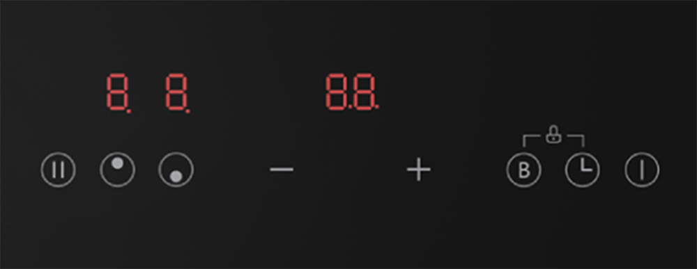 Płyta indukcyjna do zabudowy 2 palniki Vivax BH-02MIN BOOSTER 230/400W 2+3