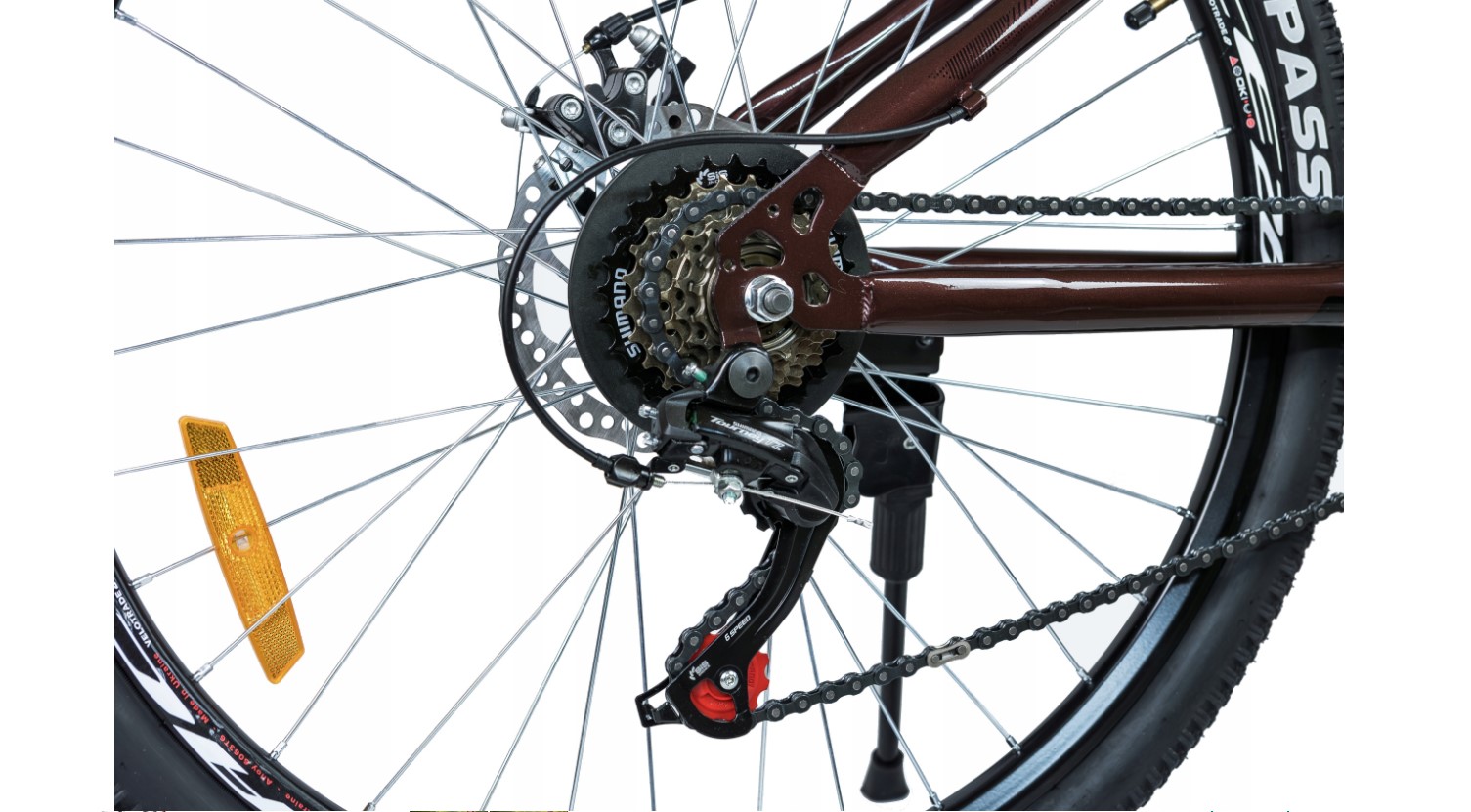 ROWER GÓRSKI MTB 26 SHIMANO 2xTARCZE RAMA 15 NA PREZENT WZROST 135-160cm