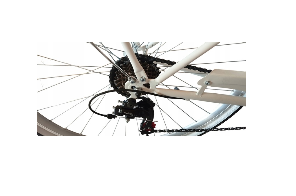 ROWER DAMSKI CZARNY MIEJSKI CATHERINA  28 SHIMANO DAMKA KOSZ + WKŁAD GRATIS