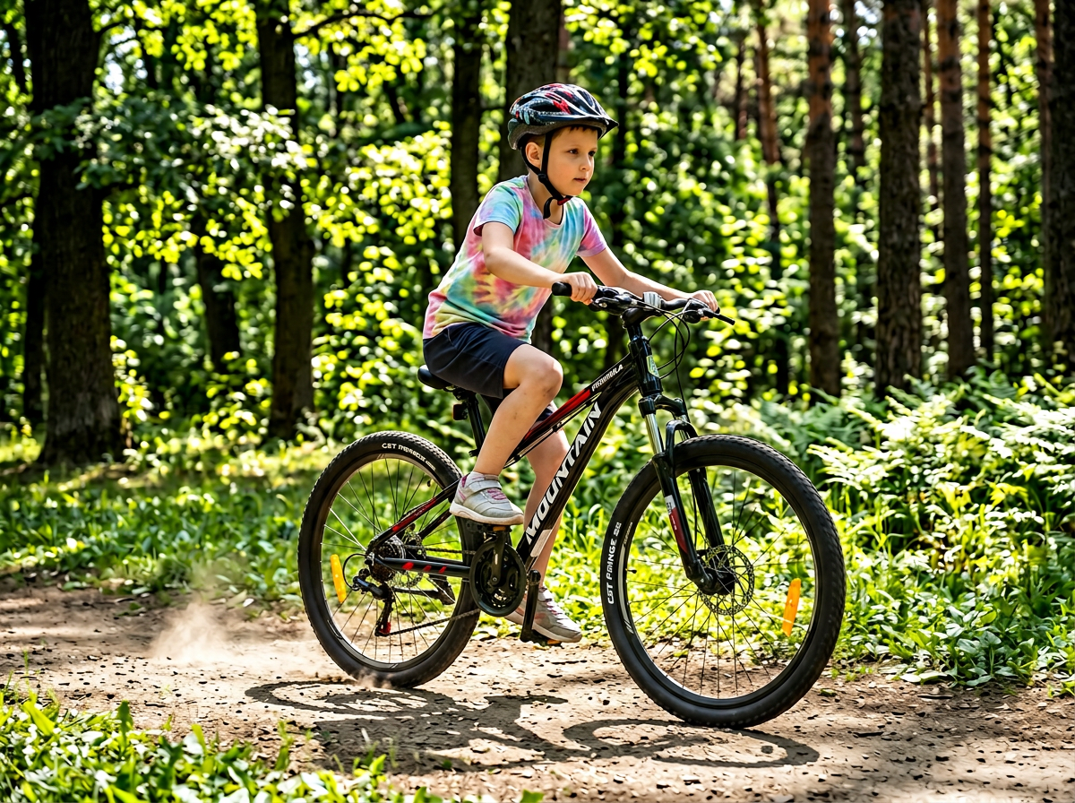 ROWER GÓRSKI MOUNTAIN MTB 24 CALI ALUMINIOWY CZARNO CZERWONY