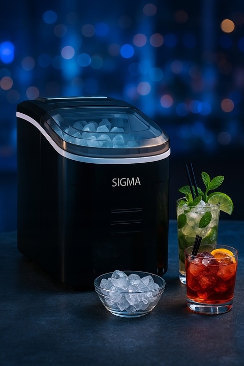 Kostkarka do lodu Sigma GSN-Z1 do 12kg S/L  + gratis