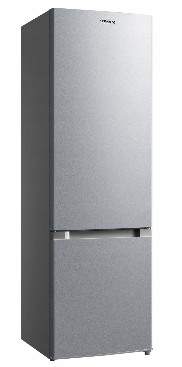 Lodówka Lodówko zamrażarka chłodziarka 180cm 262L Low Frost INOX 39dB