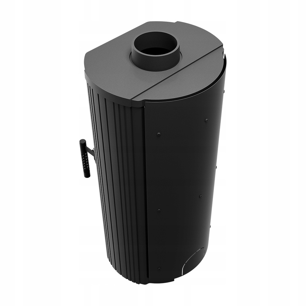 PIEC KOMINEK ŻELIWNY KRATKI K12 KOZA MOC 6kW WYLOT FI 130 WOLNOSTOJĄCY