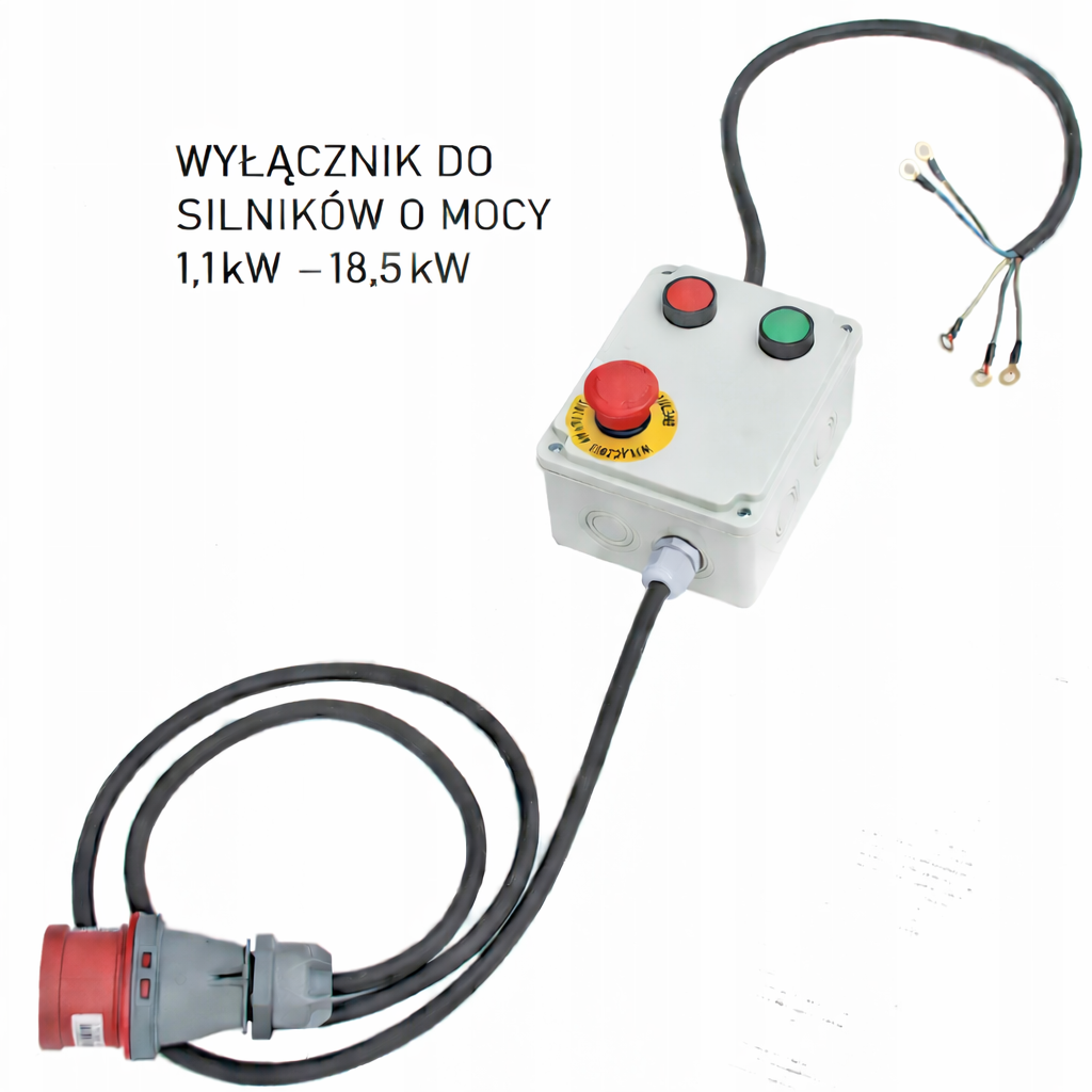 WYŁĄCZNIK WŁĄCZNIK 40A 3F silnikowy do SILNIKA siłowy 1,1kW - 18,5k